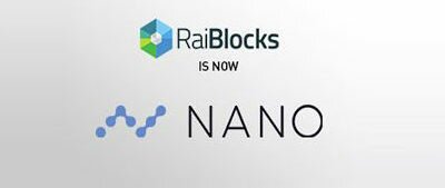 Raiblocks Is Now Nano